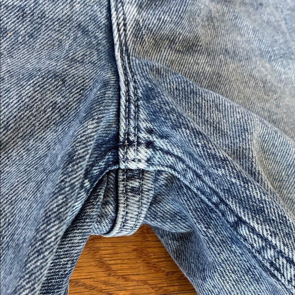 Good American Good 90s High Rise Straight Leg Jeans 8 29 Stretch Relaxed Baggy - Picture 6 of 14